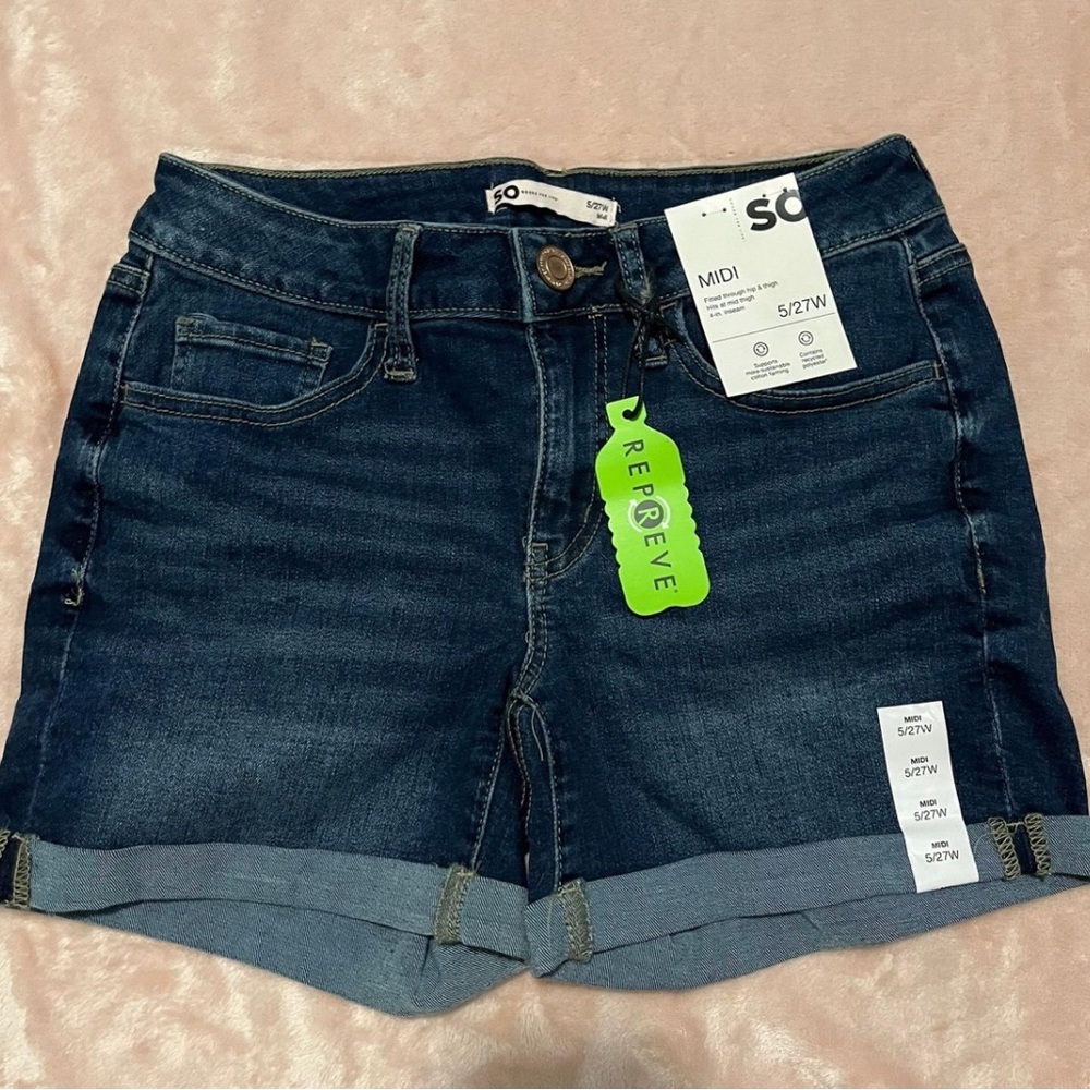 NWT SO Jean Shorts